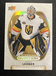 2021 UD Standing Ovation Gold Robin Lehner /250 - Picture 1 of 2
