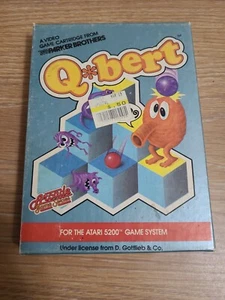Qbert (Atari 5200, 1983) tested, With Box, Looks Great - Picture 1 of 5