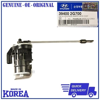 2011-2016 Sportage 2011-2015 Optima Solenoid Valve Wastegate KIA 39400-2G700 - Imagem 1 de 2