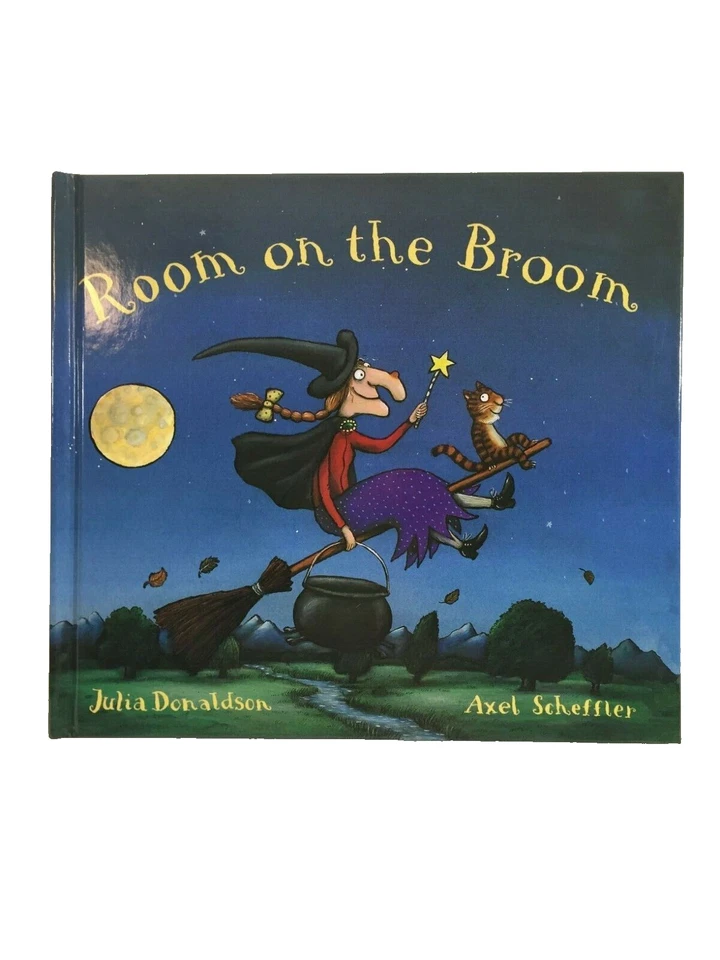 Room on The Broom Julia Donaldson Axel Scheffler 1st USA Edition 2019 Hardback
