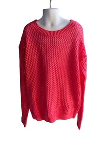 Cat & Jack Girl’s Pink Sweater  XS 4/5 - Picture 1 of 2