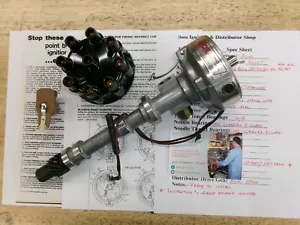 Accel Advanced Dual Point Tach Drive Distributor Chevy Small & Big Block 302 427 - Picture 1 of 20