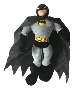 DC Comics Batman Plüschpuppe Figur 11 Zoll weicher Samtkörper Cape Nanco schwarz grau - Bild 1 von 5