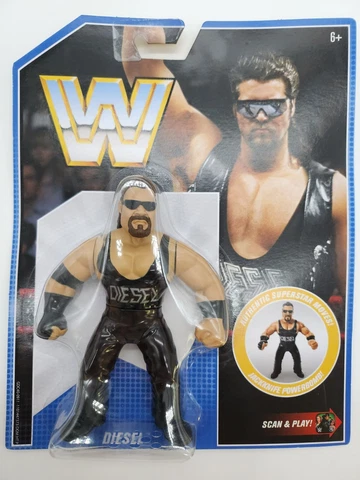 WWE MATTEL RETRO DIESEL SERIES 10 WRESTLING ACTION FIGURE NEW MOC RARE WWF Cover