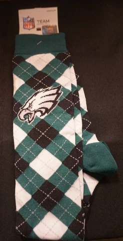 Philadelphia Eagles Socks High NFL Football Team Apparel New with Tags Cover