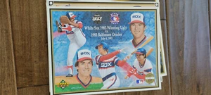 1993 UPPER DECK COMMEMORATIVE SHEET WHITE SOX PACIOREK DOTSON CRUZ BANNISTER SGA - Picture 1 of 1