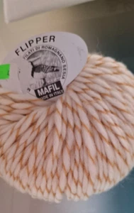 Flipper Dicke,  weiche  Wolle-Dralon  Mafil 100 Gramm Knäuel - Bild 1 von 1