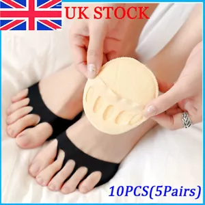 10X High Heel Cushion Forefoot Insoles Metatarsal Sore Ball Foot Inserts Pads UK - Picture 1 of 15