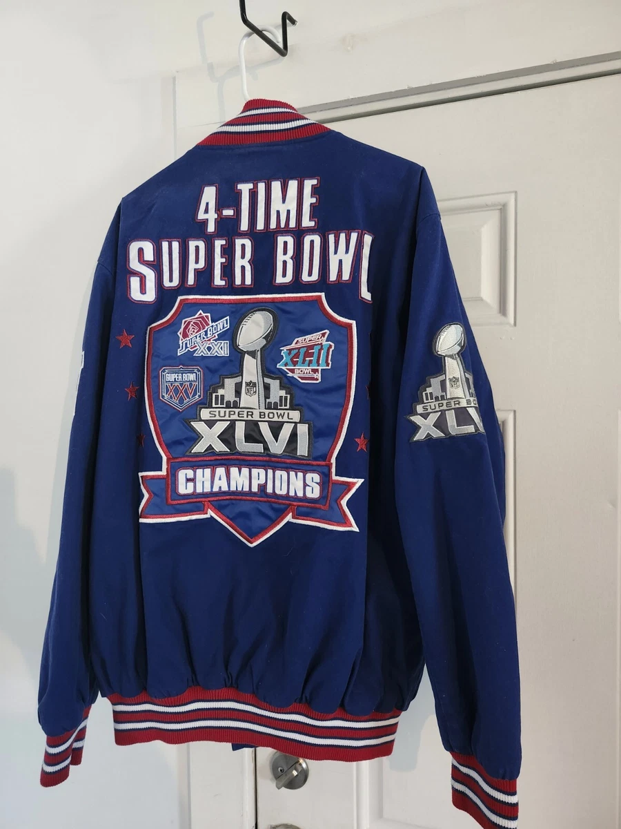 New York Giants スーパーボウルXLVIジャケット New York Giants スーパーボウルXLVIジャケット New York Giants