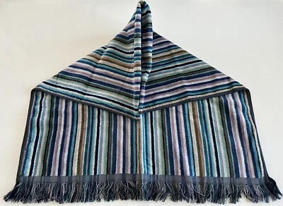 NUEVO MISSONI Tiro Chenelle Rayas Multicolor - Hecho en Italia Foto 1 de 4