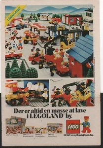 LEGO ADVERTISING INSERTS # 5-2550 # THE LEGO TOWN   # 1979 # - Picture 1 of 1
