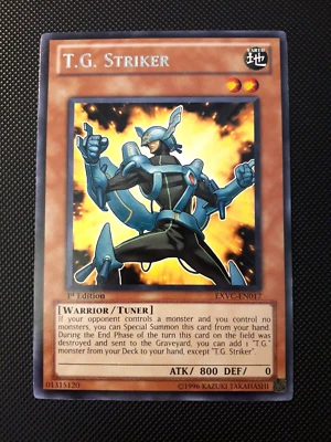 Yu-Gi-Oh! T.G. Striker, EXVC-EN017, Rare, 1. Edition, Englisch, Near Mint - Bild 1 von 4