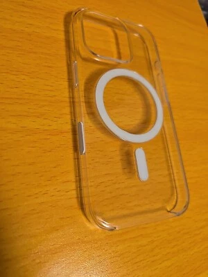 Funda Transparente Original Apple con Magsafe para iPhone 16 Pro 6.3" OEM Foto 1 de 4