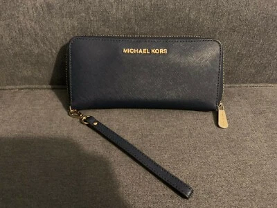 Michael Kors Petit Sac Portefeuille Pochette Cuir - Photo 1/2