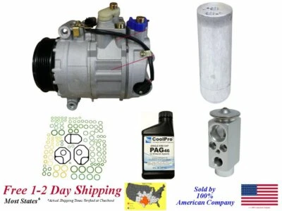 New A/C AC Compressor Kit for 2003-2006 Mercedes-Benz S430 / S500  Foto 1 de 4