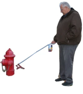 Invisible Dog Leash theatrical stage parade prop joke prank comedy clown fun gag - Picture 1 of 24