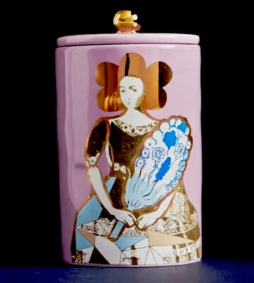 NUEVO TARRO ANTHROPOLOGIE VELA LAUREN McINTOSH RETRATO AMOR COLLAGE REINA CERA Foto 1 de 4