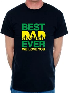 Camiseta Best Dad Ever Día del Padre Para Hombre Divertida Regalo de Cumpleaños Para Hombre Camiseta - Imagen 1 de 15