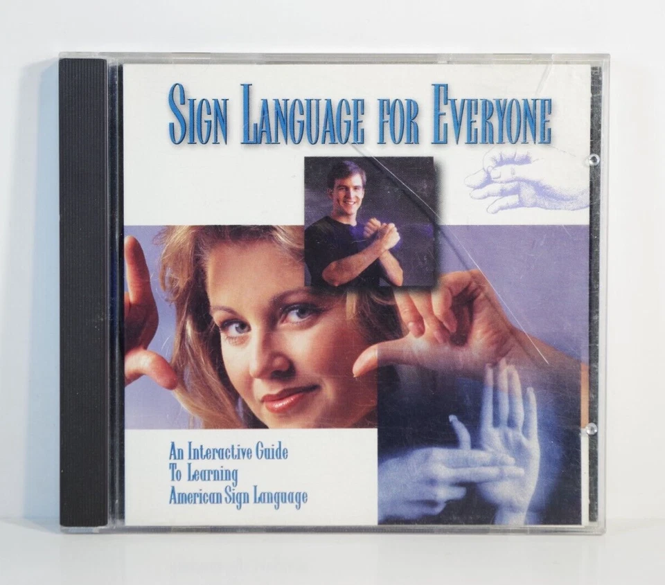 Sign Language for Everyone (Educational Resource Software, 1995, MS DOS) - Rare! - Image 1 of 4