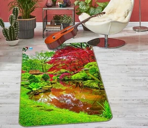 3D Deep Purple Flowers I7263 Mat Elegant Photo Carpet Rug Erin 2023 - Picture 1 of 5