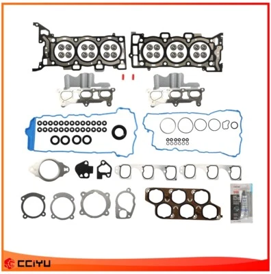 Juego de juntas de culata de motor para 04-08 Cadillac SRX CTS 3.6L V6 DOHC 24V VIN "7" Foto 1 de 4