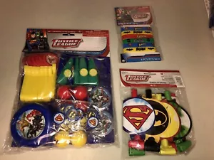 JUSTICE LEAGUE Armbänder (6) Blowouts (8) Mega Mix (48) Party Geburtstag #23A - Bild 1 von 5
