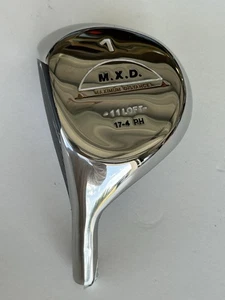 M.X.D. 1 Cabeza de Madera LH 11° Loft 17-4 PH Acero Inoxidable Nuevo de Lote Antiguo Compuesto de Golf - Imagen 1 de 5