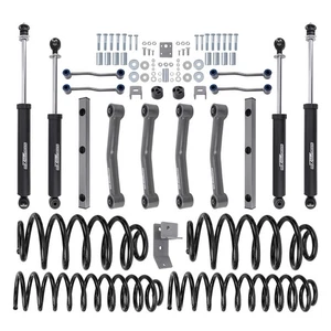 4 inch Suspension Lift Kit w/ Track Bar For Jeep Wrangler TJ 4WD 2003-2006 - Picture 1 of 17