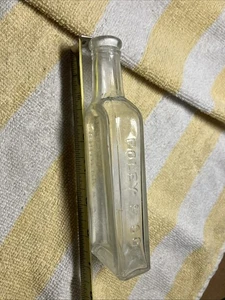 Vintage Foley & Co. geprägte Klarglas Medizin Flasche Chicago USA - Bild 1 von 4