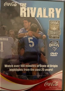 LA RIVALIDAD: 25 Años del Estado de Origen DVD Rugby League ¡NUEVO! Todas las regiones - Imagen 1 de 2