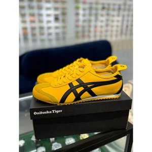 Onitsuka Tiger MEXICO 66 1183C102 751 YELLOW BLACK Authentic New with box F/S JP - Picture 1 of 8