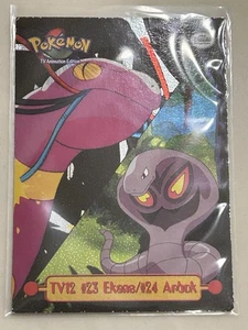 1999 Topps Pokemon TV Animation Edition TV12 Ekans/Arbok Holo Foil Card - Picture 1 of 4