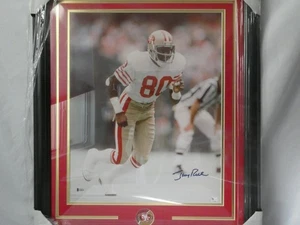 Jerry Rice signiert gerahmt 16x20 San Francisco 49ers Foto Beckett - Bild 1 von 4
