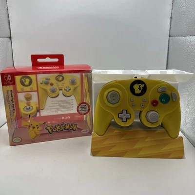 PDP Nintendo Switch Wired Fight Pad Pro Controller Gamecube - Pokémon Pikachu - Image 1 of 4