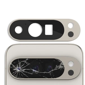 Clappio Rear Camera Lens for Google Pixel 9 Pro XL, White - Picture 1 of 4