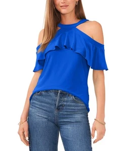 Womens Sleeveless Drapey Halter Top 192081609569 Medium RT $59.00 #2 - Picture 1 of 1