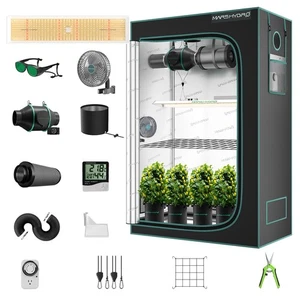Mars Hydro TSL Growbox komplett Set 120x60x180 300 Watt Growset Indoor Growzelt - Bild 1 von 8
