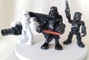 lot of 3 Star Wars Galactic Heroes Darth Vader, Snowtrooper, Imperial Trooper - Picture 1 of 23