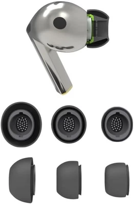 Ear Tips for Galaxy Buds 3 Pro Eartips With galaxy buds3 pro ear tips Black - Image 1 of 4