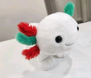 Build A Bear Festive Fun Axolotl 2023 Christmas Plush Limited Edition Voice Box - Picture 1 of 10