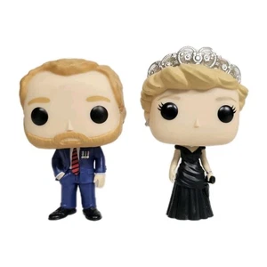 Funko Pop Royals Princess Diana 03 And Prince Harry 06 Lot Of 2 - Picture 1 of 4
