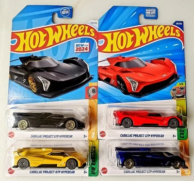 2025 2024 Hot Wheels Cadillac Project GTP Hypercar #99 HW Exotics #1 HW Turbo #3 Foto 1 de 4