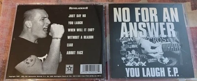 NO FOR AN ANSWER - YOU LAUGH E.P. - 1988/1997 REVELATION - MINT RARE Foto 1 de 3
