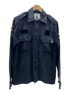 A Bathing Ape L Cotton Gray Long Sleeve Shirt - Picture 1 of 9