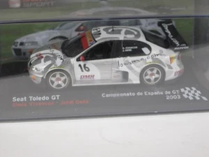 1/43 Altaya Seat Sport Toledo GT 2003 Vivancos Jordi Gené IXO cochesaescala - Picture 1 of 1