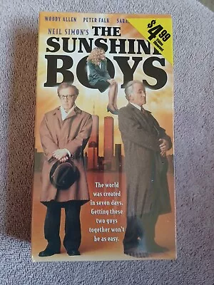 The Sunshine Boys (Woody Allen, Peter Falk) - VHS (1999, CC) **New & Sealed** - Image 1 of 2