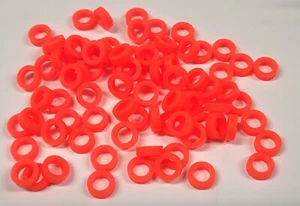 40 pr. JAG Hobbies orange Silikonreifen für Slotcars der Spur HO - 3,1 breit - Bild 1 von 2