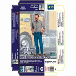 Master Box 24042 Scale Figure Kit 1:24 Truckers Series Stan (Long Haul) Thompson - Bild 1 von 5