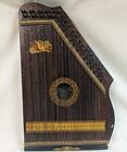 1915-1930 Bosstone Grand Zither harp 46 strings USA made instrument/decor