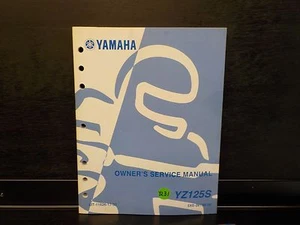 YAMAHA YZ125S OWNERS SERVICE MANUAL (Y231) - Bild 1 von 2